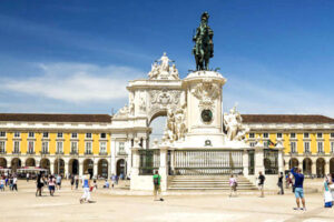 Arco da Rua Augusta e Praça do Comércio